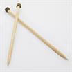 KnitPro - Straight Single Point Knitting Needles - Bamboo 33cm x 4.00mm